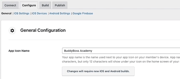 WordPress网站转换成了移动应用——以下是我学到的经验 add-app-name-in-buddyboss20251114_ -7