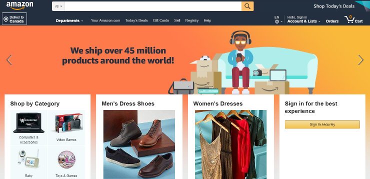 快速搭建 WordPress 网站（5 个简单步骤）如何从零开始制作网站 amazon-ecommerce-site20251123_ -2
