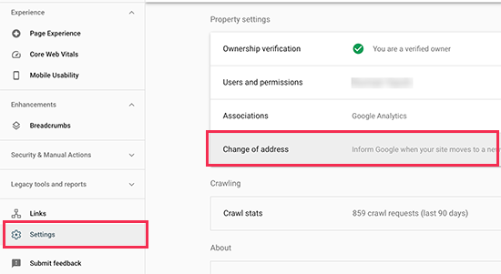 如何轻松将 WordPress 迁移到新域名（而不损失 SEO） changeofaddress20251108_ -21