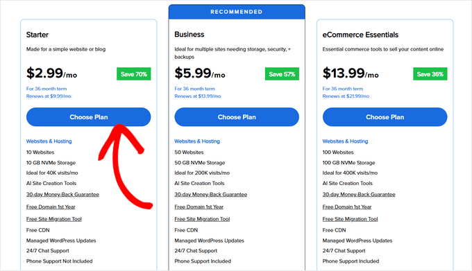 如何将我的 HTML 网站转换为 WordPress 的(并使其更新变得容易 10 倍) choose-bluehost-plan20251114_ -7 如何将我的 HTML 网站转换为 WordPress 的(并使其更新变得容易 10 倍) choose-bluehost-plan20251114_ -7