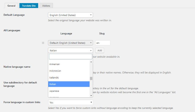 TranslatePress 评测：它是最好的翻译插件吗？ choose-language20251119_ -4