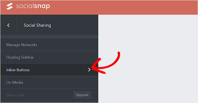 如何在 WordPress 中添加社交分享按钮（4 种简单方法） choose-the-inline-buttons-tab20251114_ -26