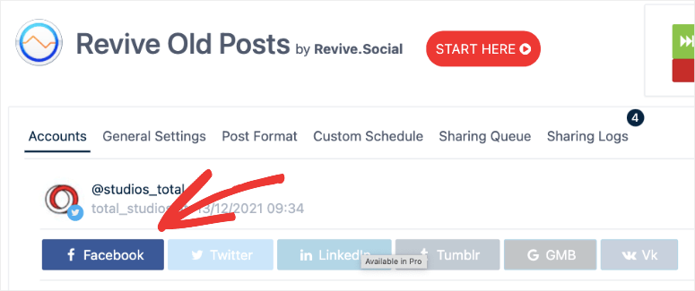 Revive Old Posts 的评测:它真的能提升互动率和流量吗？ connect-social-media-in-revive-old-posts20251119_ -4