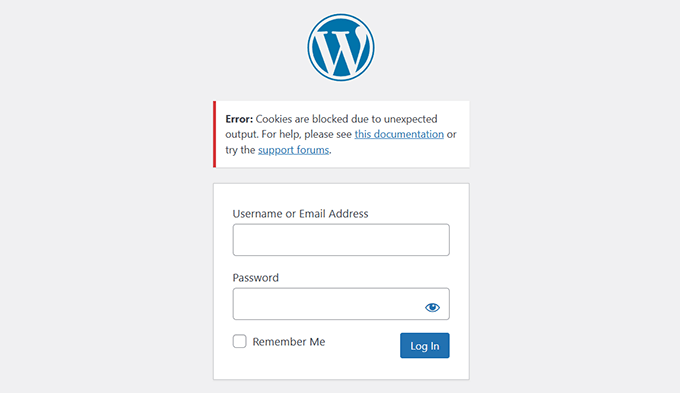 63 个最常见的 WordPress 错误及解决方法 cookies-blocked-unexpected-output-error20251114_ -50