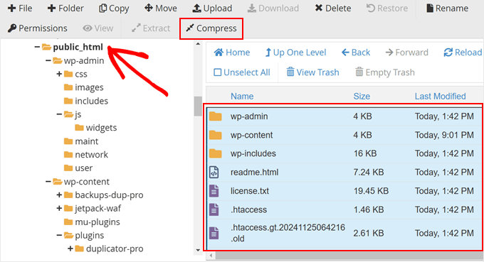 如何备份 WordPress 多站点(使用插件和不使用插件) cpanel-compress-public-html20251120_ -5 如何备份 WordPress 多站点(使用插件和不使用插件) cpanel-compress-public-html20251120_ -5
