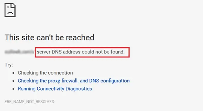 63 个最常见的 WordPress 错误及解决方法 dns-server-not-responding-error20251114_ -60