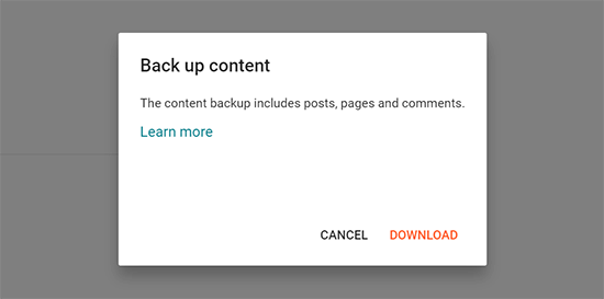 如何在不损失谷歌排名的情况下从 Blogger 切换到 WordPress download-blogger-backup20251108_ -3