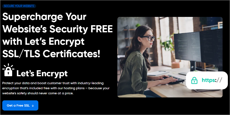 DreamHost 2025 年评测：优点、缺点和不足！ dreamhost-free-ssl20251121_ -17