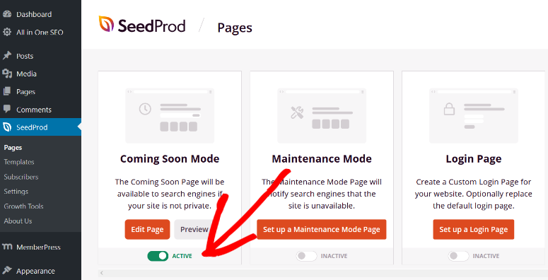 快速搭建 WordPress 网站（5 个简单步骤）如何从零开始制作网站 enable-coming-soon-mode20251123_ -23