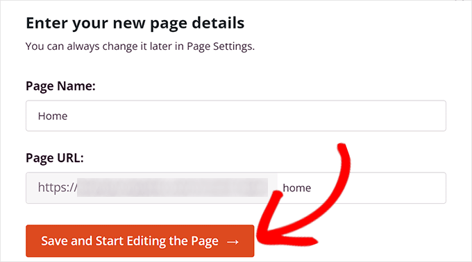 如何在 WordPress 中添加社交分享按钮（4 种简单方法） enter-your-page-details20251114_ -44