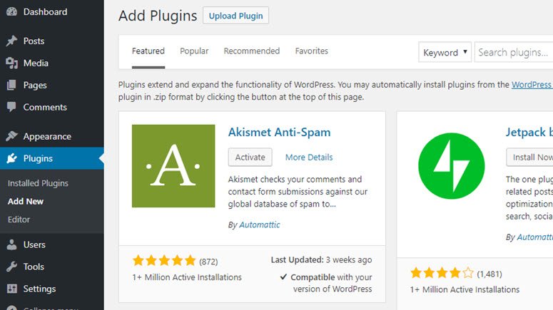 快速搭建 WordPress 网站（5 个简单步骤）如何从零开始制作网站 install-a-plugin20251123_ -32