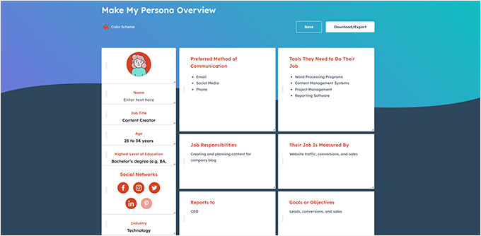 如何提升 WordPress 用户体验（13 个实用技巧） makemypersona-overview20251109_ -1
