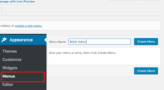 如何正确地从 Wix 切换到 WordPress（分步指南） newmenu20251108_ -20