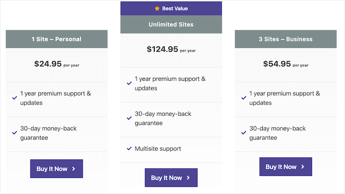 如何在 WordPress 中添加社交分享按钮（4 种简单方法） novashare-pricing-plans20251114_ -2