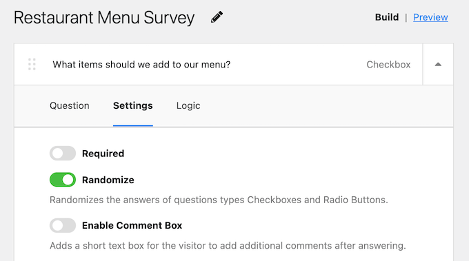 UserFeedback 评测:它是否是适合您的调查插件? randomizing-answers-feedback20251114_ -14 UserFeedback 评测:它是否是适合您的调查插件? randomizing-answers-feedback20251114_ -14