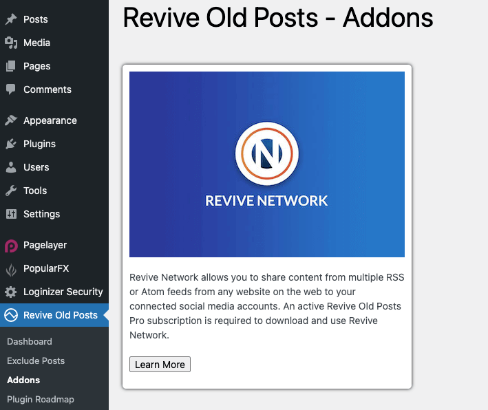 Revive Old Posts 的评测:它真的能提升互动率和流量吗？ revive-old-posts-addons20251119_ -8