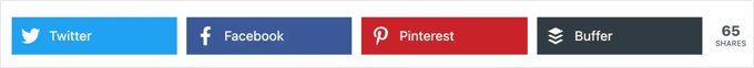 如何在 WordPress 中添加社交分享按钮（4 种简单方法） socialshare-novashare-share-counts-example-border20251114_ -10