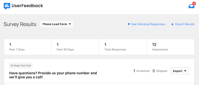 UserFeedback 评测:它是否是适合您的调查插件? survey-results-userfeedback20251114_ -24 UserFeedback 评测:它是否是适合您的调查插件? survey-results-userfeedback20251114_ -24