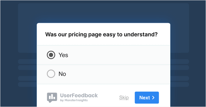 我的 WordPress 转化率优化终极指南 userfeedback-poll-example20251109_-1 -2