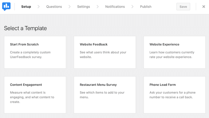 UserFeedback 评测:它是否是适合您的调查插件? userfeedback-question-templates20251114_ -3 UserFeedback 评测:它是否是适合您的调查插件? userfeedback-question-templates20251114_ -3
