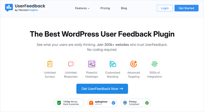 9款最佳WordPress联系表单插件,精选的5款 userfeedback-website-new20251114_ -15 9款最佳WordPress联系表单插件,精选的5款 userfeedback-website-new20251114_ -15