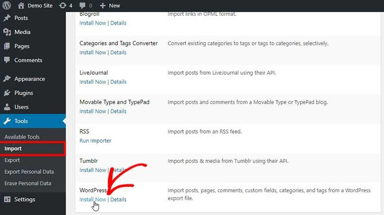 如何将您的网站从 Weebly 迁移到 WordPress wordpressimporter20251123_ -6 如何将您的网站从 Weebly 迁移到 WordPress wordpressimporter20251123_ -6