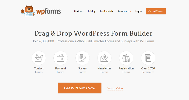 快速搭建 WordPress 网站（5 个简单步骤）如何从零开始制作网站 wpforms-homepage20251123_ -37