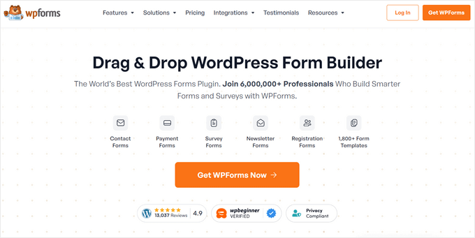 9款最佳WordPress联系表单插件,精选的5款 wpforms-website20251114_ -2 9款最佳WordPress联系表单插件,精选的5款 wpforms-website20251114_ -2