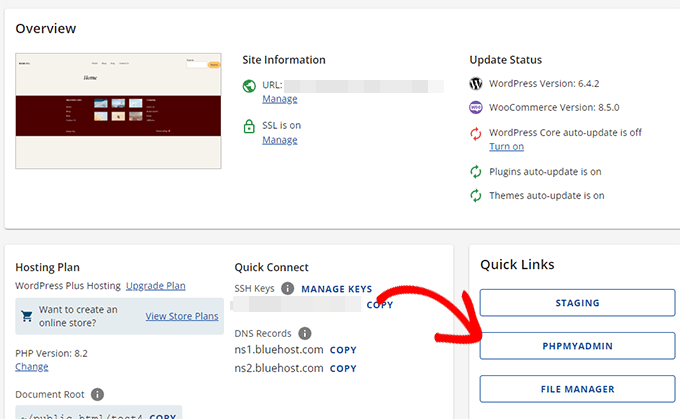 如何备份您的 WordPress 网站(终极指南) bluehost-phpmyadmin-quicklink-680-120251201_ -47 如何备份您的 WordPress 网站(终极指南) bluehost-phpmyadmin-quicklink-680-120251201_ -47