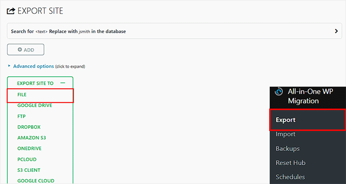 新手指南:如何从备份恢复 WordPress choose-file-in-export-dropdown-menu20251201_ -20 新手指南:如何从备份恢复 WordPress choose-file-in-export-dropdown-menu20251201_ -20