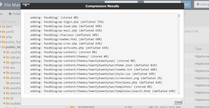 如何备份您的 WordPress 网站(终极指南) close-the-compression-results20251201_ -42 如何备份您的 WordPress 网站(终极指南) close-the-compression-results20251201_ -42