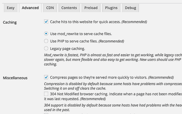 WP Super Cache 2025 年评测：它是最好的 WordPress 缓存插件吗？ compression20251206_ -4