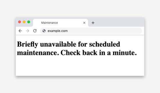 当您被锁定在 WordPress 管理后台 (wp-admin) 之外时该怎么办？ maintenance-error-wp20251201_ -13