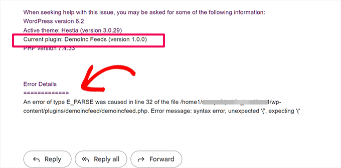 如何修复 WordPress 中的严重错误(分步指南) pluginerrordetails20251201_ -8 如何修复 WordPress 中的严重错误(分步指南) pluginerrordetails20251201_ -8