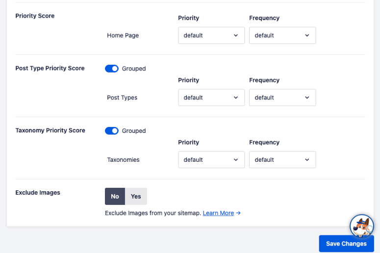 如何在2分钟内创建WordPress XML站点地图 sitemap-priority-settings20251201_ -15 如何在2分钟内创建WordPress XML站点地图 sitemap-priority-settings20251201_ -15
