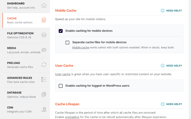 WP Rocket评测：它真的能提升网站性能吗？ wp-rocket-cache20251205_ -9